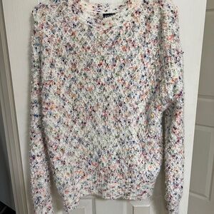 Multicolor Textured Women's Sweater